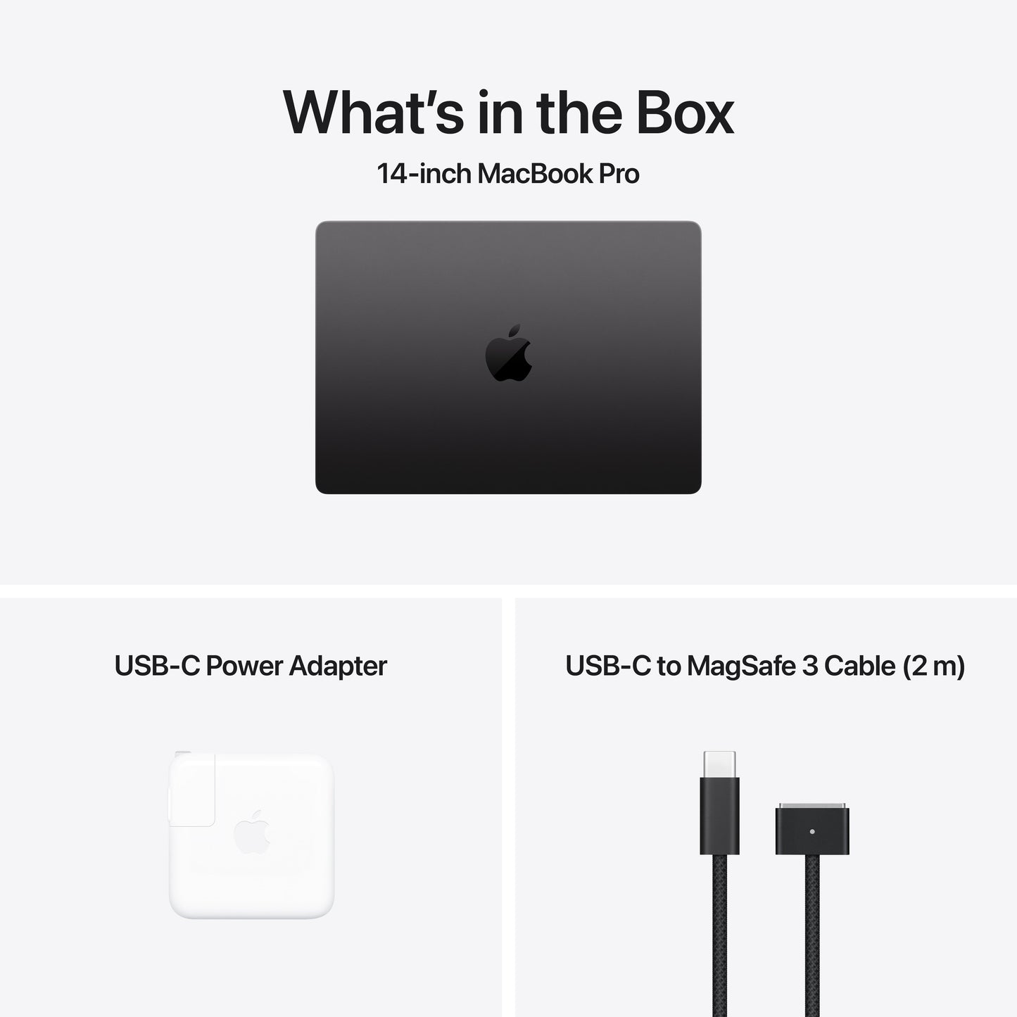 14-inch MacBook Pro M4 - Space Black - Standard display